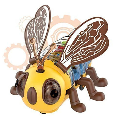 Abelha Feliz Happy Bee Infantil Engrenagem Com Luz E Som