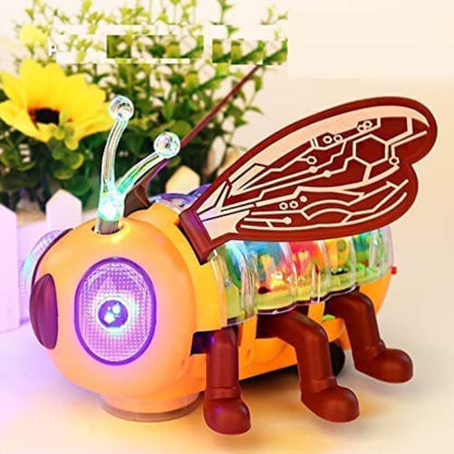 Abelha Feliz Happy Bee Infantil Engrenagem Com Luz E Som