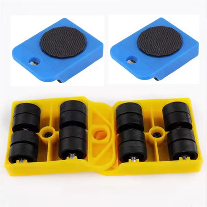 New Heavy Duty Furniture Lifter Mover Roller Wheel Bar Moving Device Lifting Helper Furniture Moving Transport Tool