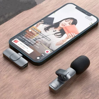 MICROFONE LAPELA S/ FIO PARA IPHONE