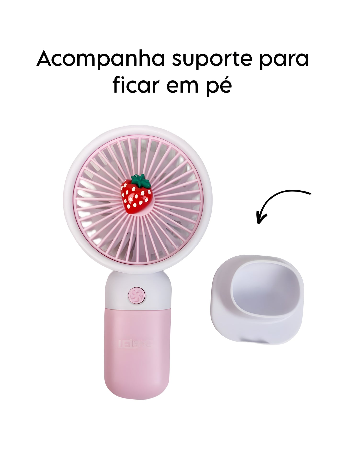 Mini Ventilador Portátil Recarregável