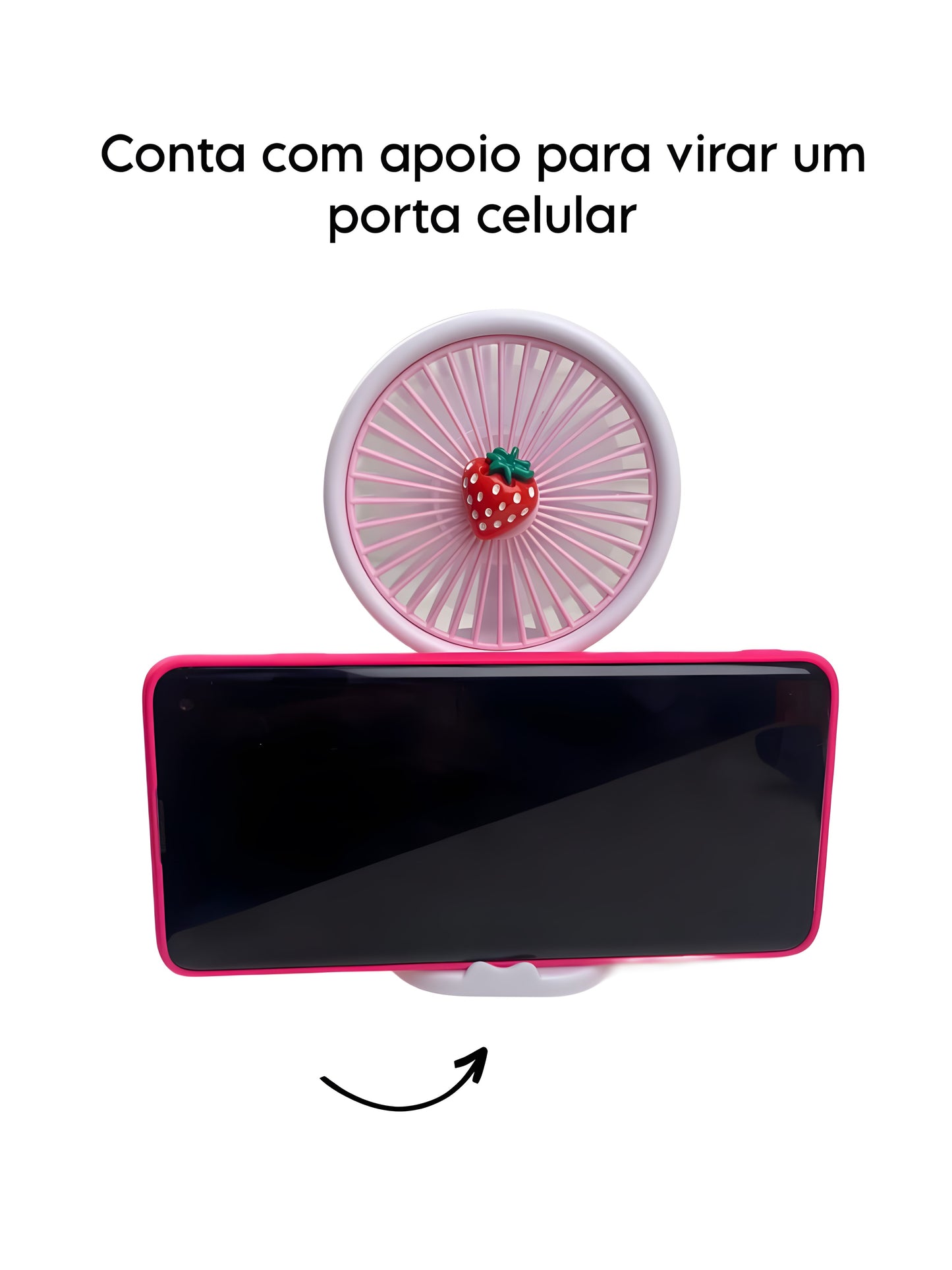 Mini Ventilador Portátil Recarregável