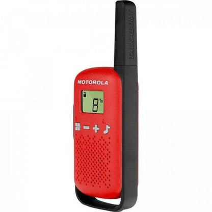 Rádio Comunicador Talkabout Motorola T110BR 25km Vermelho