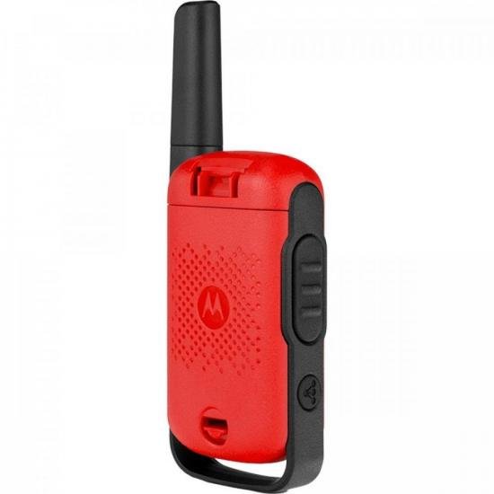 Rádio Comunicador Talkabout Motorola T110BR 25km Vermelho