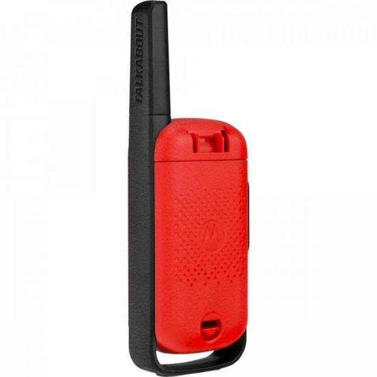 Rádio Comunicador Talkabout Motorola T110BR 25km Vermelho