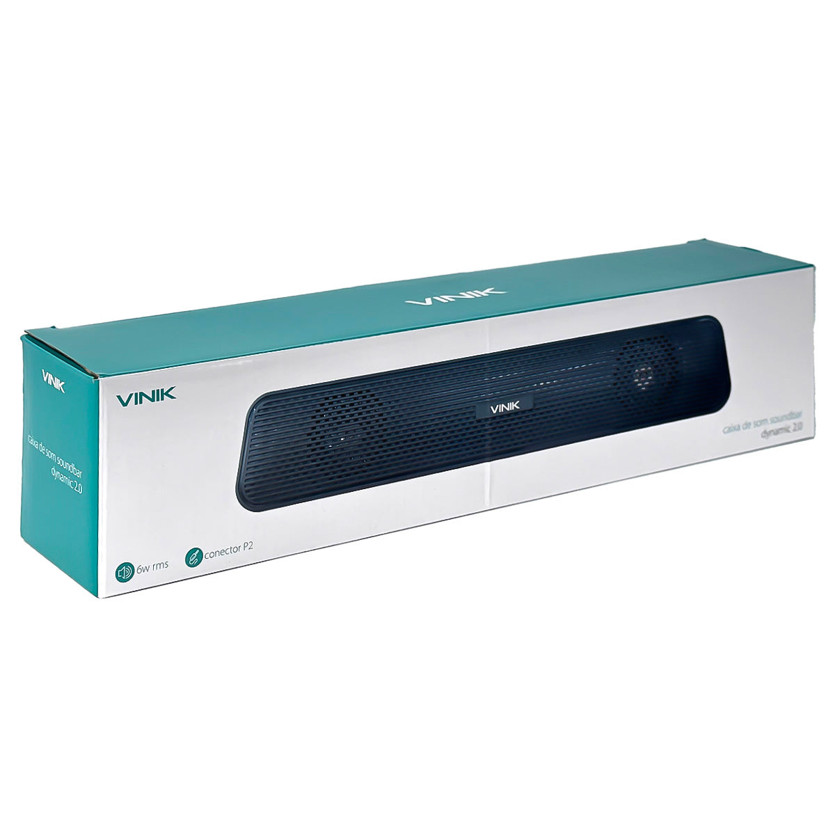 Caixa De Som Soundbar Vinik Dynamic 2.0 6w